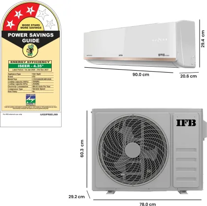 IFB CI193GN22RGM3 1.5 Ton 3 Star 2026 Inverter Split AC