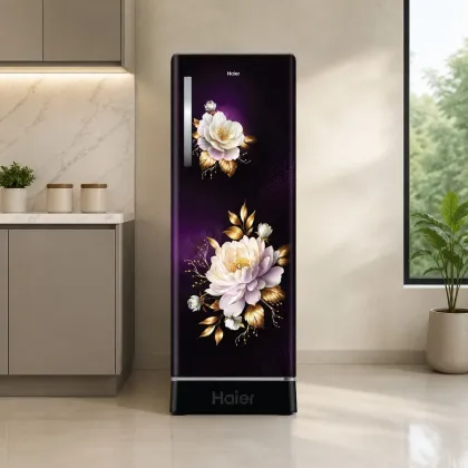 Haier HRD-2365PPFA-N 215 L 5 Star Single Door Refrigerator