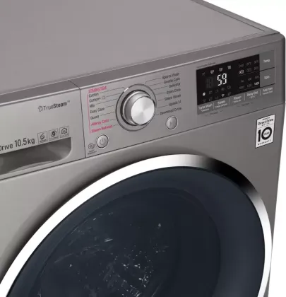 LG F4J8JSP2S 10.5 kg Fully Automatic Front Load Washing Machine