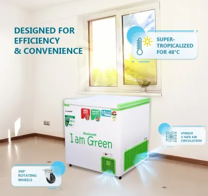 Rockwell GFRN250SDUC 179 L Single Door Deep Freezer