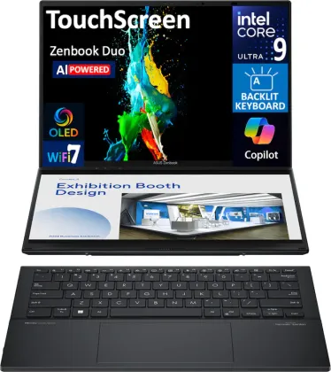 Asus Zenbook Duo OLED UX8406CA-IS99T Laptop (Intel Core Ultra 9 285H/ 32GB/ 2TB SSD/ Win11)