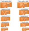 Samsung MicroSDHC Card 16GB Class 10 Evo (Pack of 10)
