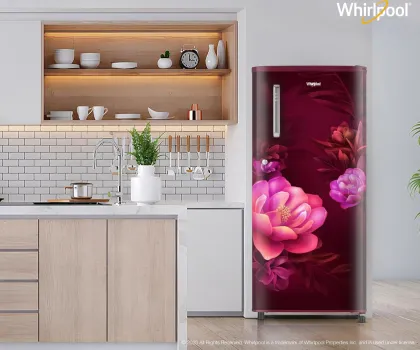 Whirlpool 205 WDE PRM 2S Wine Serena-Y 184 L 2 Star Single Door Refrigerator