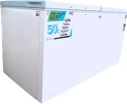 Godrej DH ESNCH 530D 2HCNP RW 530 L Double Door Deep Freezer
