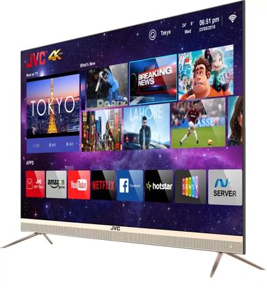 JVC LT-55N7105C 55-inch Ultra HD 4K Smart LED TV