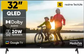 Realme TechLife 32HDGQRVHSQ 32 inch HD Ready Smart QLED TV