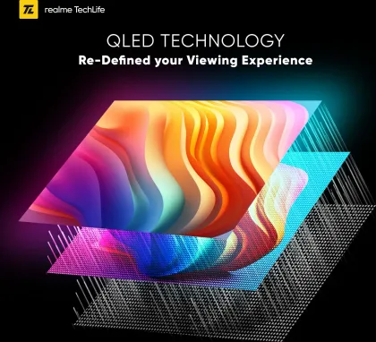 realme TechLife 32HDGQRVSAQ 32 inch HD Ready Smart QLED TV