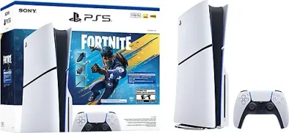 Sony PlayStation 5 Slim Gaming Console - Fortnite Flowering Chaos Bundle