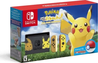 Nintendo Switch - Pokémon: Let's Go, Pikachu Bundle