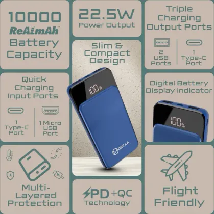 Mobilla MPower X4 10000 mAh Power Bank - image 3
