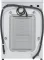 LG WM3555HWA 2.4 cu ft Fully Automatic Front Load Washing Machine