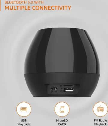 Amazon Basics ‎AB-BT-CM01 5W Bluetooth Speaker