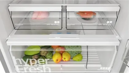 Bosch KDN76AID0I 542 L 3 Star Double Door Refrigerator