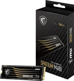MSI Spatium M480 1TB Internal Solid State Drive