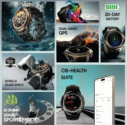 Crossbeats Armour Pro Smartwatch