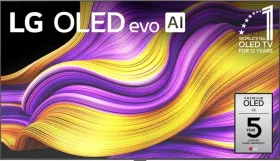 LG OLED evo AI G5 83 inch Ultra HD 4K Smart OLED TV (OLED83G5WUA)