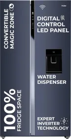 Haier HRS-682WGKU1 596 L Side by Side Refrigerator