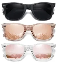 Retro Polarized Sunglasses 3-Pack