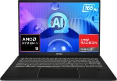 MSI Summit A16 AI Plus A3HMTG-208IN Laptop Laptop vs Asus Zenbook S16 OLED UM5606WA-RJ3310WS AI Laptop