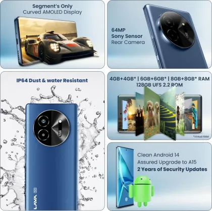 Lava Bold 5G (8GB RAM + 128GB)