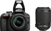 Nikon D3300 DSLR (AF-S 18-55mm + 55-200mm VR Kit Lens)