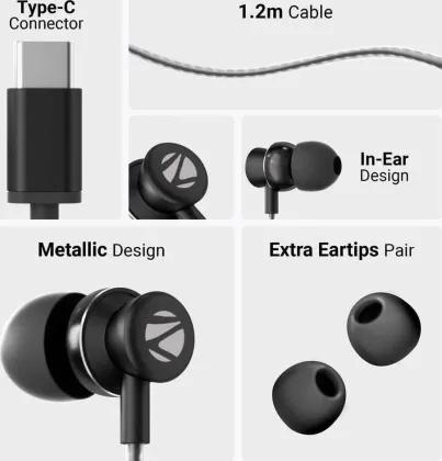 Zebronics Zeb-Buds 11C Wired Earphones