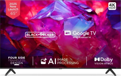 Black+Decker Series 1 65 inch Ultra HD 4K Smart LED TV (BXTVGU65UD2875ATIN)