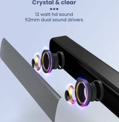 Toreto Sound Beam 12W Bluetooth Soundbar
