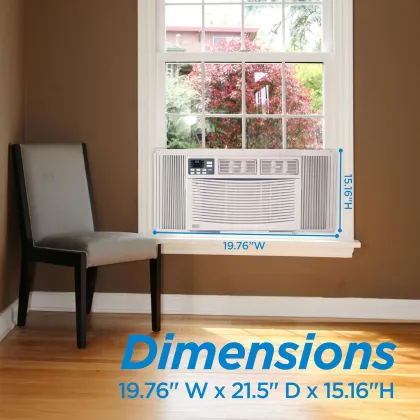 BLACK+DECKER BWAC14WTB 14000 BTU 115V Window AC