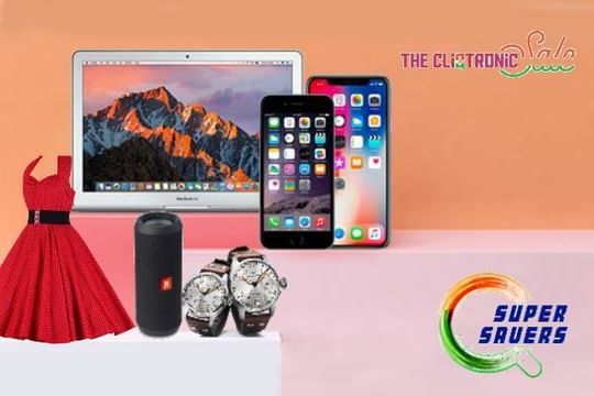 Keep CLIQING Sale: Upto 70% OFF on Mobiles, Appliances, Electronics & More + 10% Bank OFF