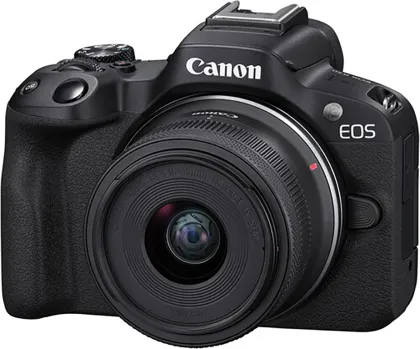 Canon EOS R50 24.2MP Mirrorless Camera with 18-45mm & 55-210mm Lens