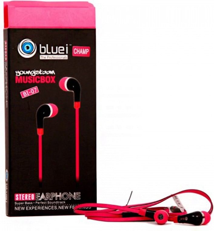 Bluei Bi 07 Wired Earphones With Mic In The Ear Price In India 2023 Full Specs And Review