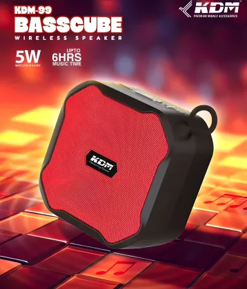 KDM 99 Basscube 5W Bluetooth Speaker