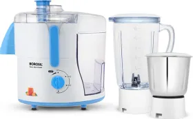 Borosil Primus II Juicer Mixer Grinder (2 Jars)