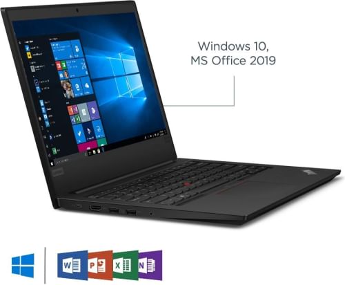 Lenovo ThinkPad E490 20N8S0NE00 Laptop (8th Gen Core i5/ 8GB/ 1TB 128GB SSD/ Win10)