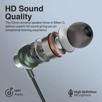 Promate Silken-C Wired Earphones