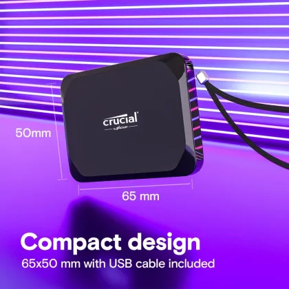 Crucial X9 4TB External Solid State Drive - image 6