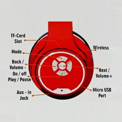 Digitek DBHS-001 Stereo Wired & Wireless Headphones