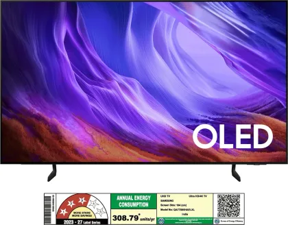 Samsung Vision AI S85H 77 inch Ultra HD 4K Smart OLED TV (QA77S85HAELXL)