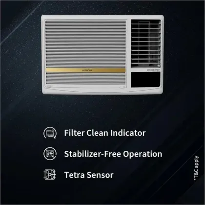 Hitachi RAW318HHEO 1.5 Ton 3 Star 2025 Inverter Window AC