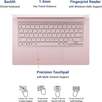 Asus VivoBook S14 S403JA-BM034TS Laptop (10th Gen Core i5/ 8GB/ 512GB SSD/ Win10)