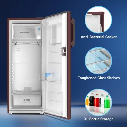 Acer AR190AD2FWSD 190 L 2 Star Single Door Refrigerator