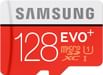 Samsung MicroSDXC Card 128GB Class 10 Evo Plus