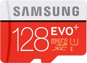 Samsung MicroSDXC Card 128GB Class 10 Evo Plus