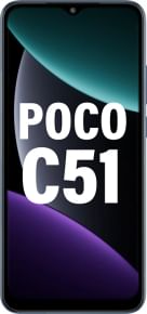Poco C51 (6GB RAM + 128 GB) vs Xiaomi Redmi 13C 4G
