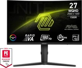 MSI MAG 275CQRF-QD E2 27 inch Quad HD Gaming Monitor