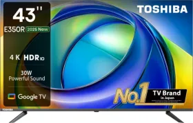 Toshiba E350 43 inch Ultra HD 4K Smart LED TV (43E350RP)