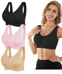 Sports Bras 3-Pack