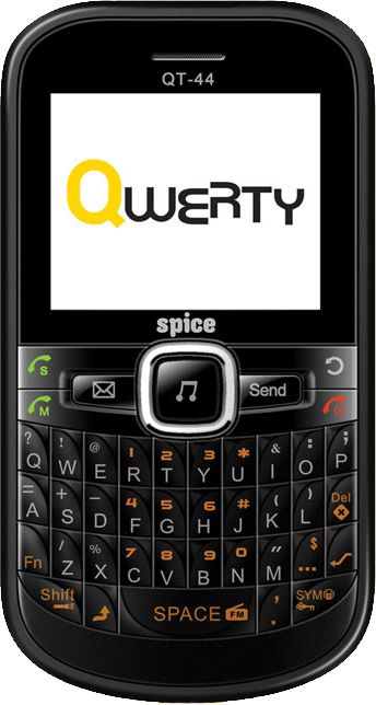 spice qwerty keypad mobile