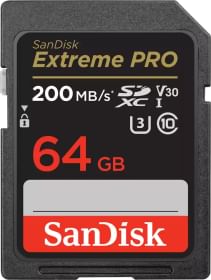 SanDisk Extreme Pro 64 GB UHS-I SDHC Memory Card